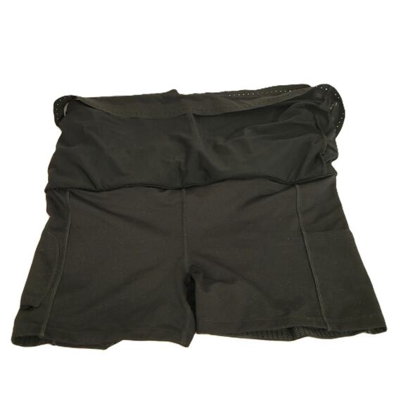 Athleta Laser Run Skort 210532 Black Size Medium Athleisure Vacation Travel - Picture 8 of 13